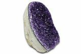 Free-Standing Amethyst Crystal Cluster - Uruguay #373177-2